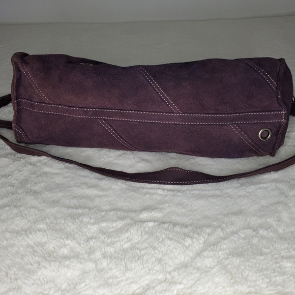 Marc Jacobs - Purple Suede Crossbody Bag - Picture 6 of 7